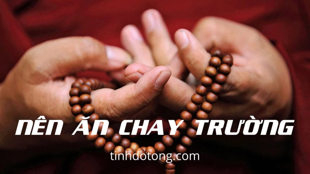Người niệm Phật nên ăn chay trường